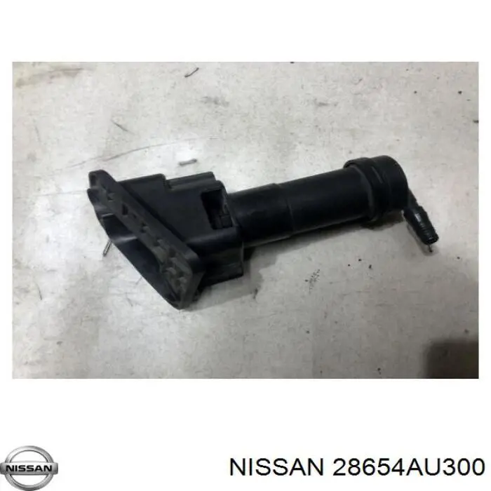 Форсунка омивача фари передньої, правої Nissan/Infiniti 28654AU300 ціна, від 41.39 USD