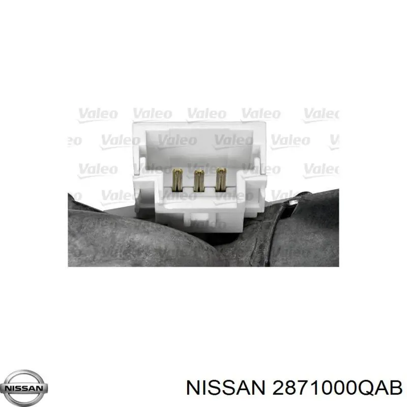 Двигун склоочисника заднього скла на Nissan Primastar (F4)
