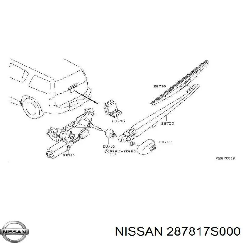 287817S000 Nissan/Infiniti 