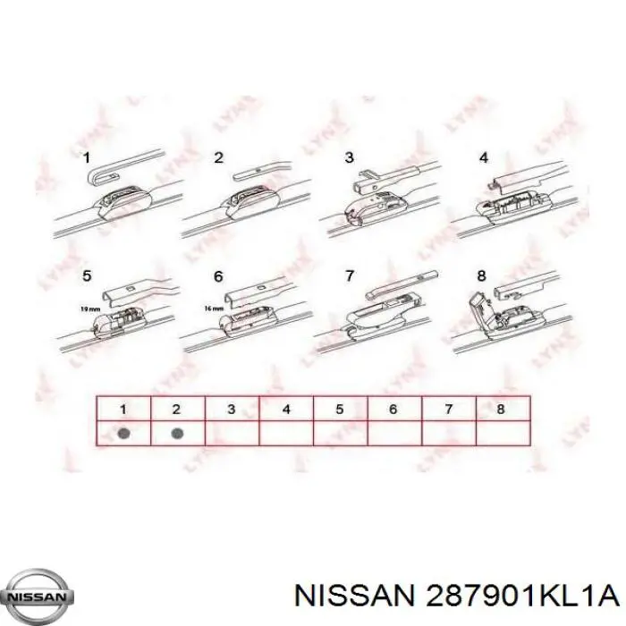  287901KL1A Nissan