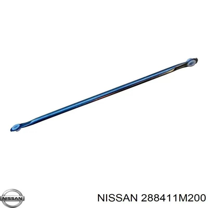 Тяга трапеції склоочисника права 288411M200 Nissan/Infiniti