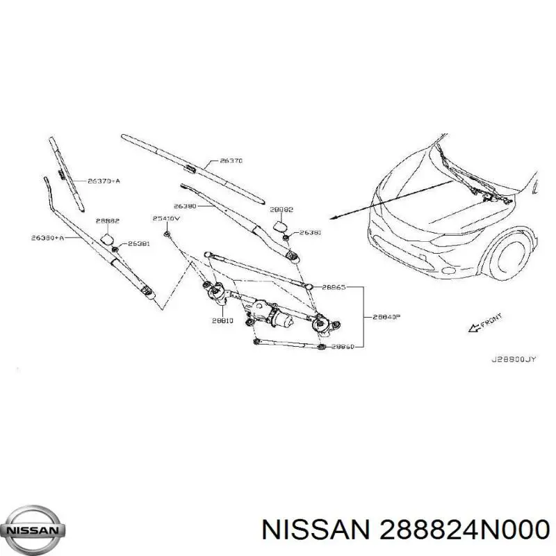288824N000 Nissan/Infiniti 