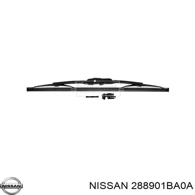 Щітка-двірник лобового скла, водійська Nissan/Infiniti 288901BA0A ціна, від 27.68 USD