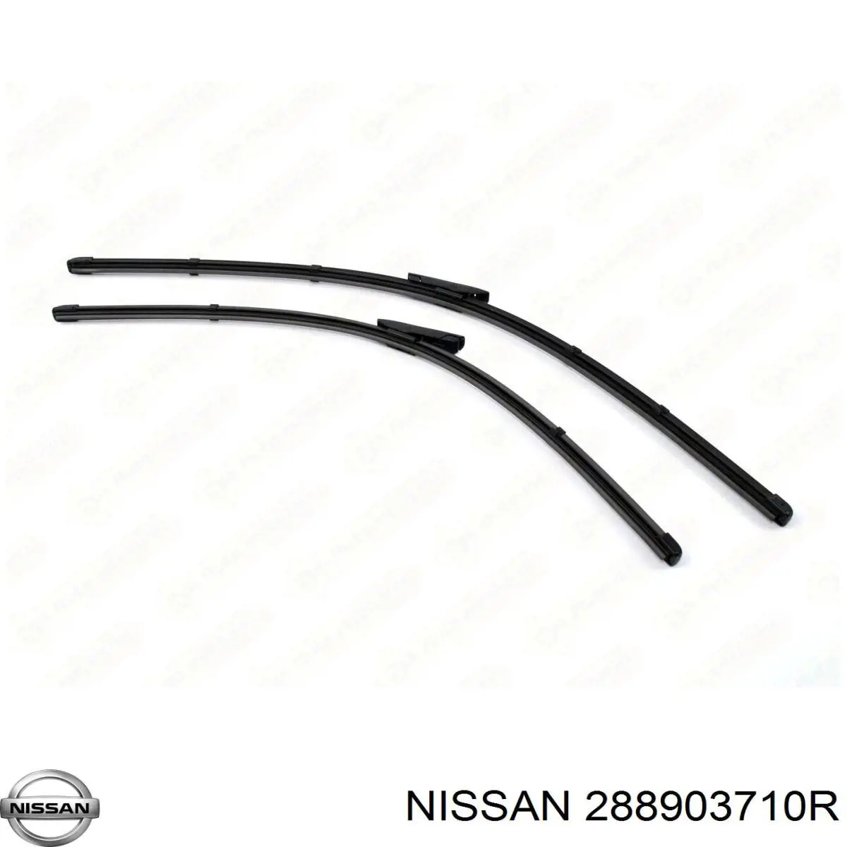 Щітка-двірник лобового скла, комплект з 2-х шт. Nissan/Infiniti 288903710R ціна, від 27.96 USD