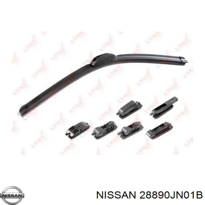 Щітка склоочисника лобового скла, пасажирська Nissan/Infiniti 28890JN01B ціна, від 10.23 USD
