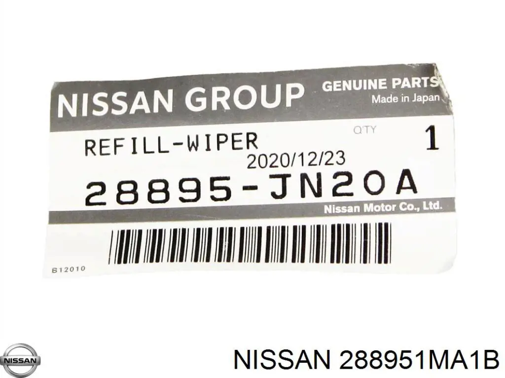 288951MA1B Nissan/Infiniti 