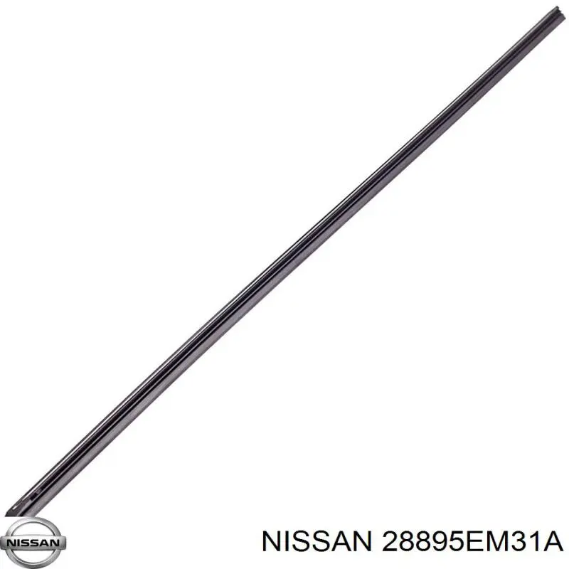 Гумка склоочисника водійська Nissan Tiida (SC11X) (Нісан Тііда)
