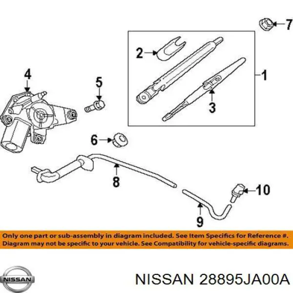  Nissan/Infiniti 28895JA00A ціна, від 40.79 USD