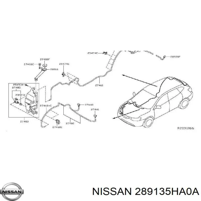 289135HA0A Nissan/Infiniti 