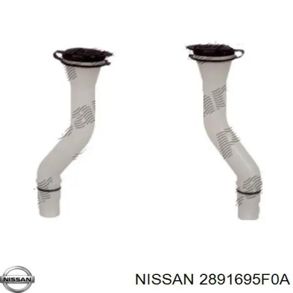 Горловина бачка омивача 2891695F0A Nissan