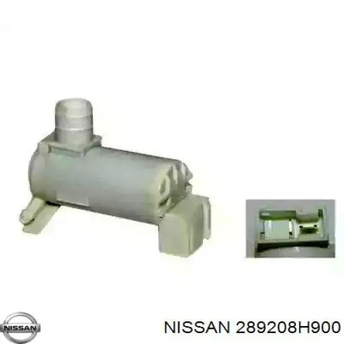 289208H900 Nissan насос-двигун омивача скла, переднього