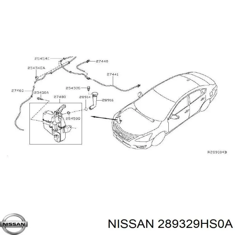 289329HS0A Nissan/Infiniti 