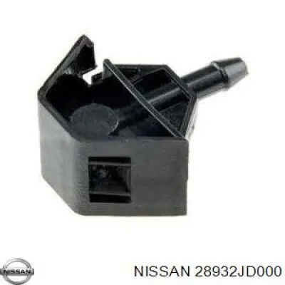 Форсунка омивача лобового скла Nissan Qashqai 1 (J10) (Нісан Кашкай)
