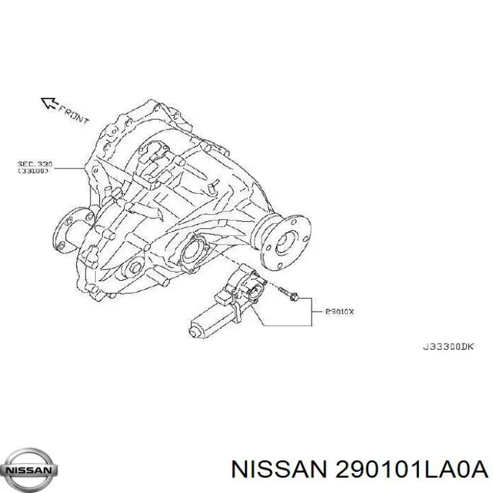  Nissan/Infiniti 290101LA0A ціна, від 316.65 USD