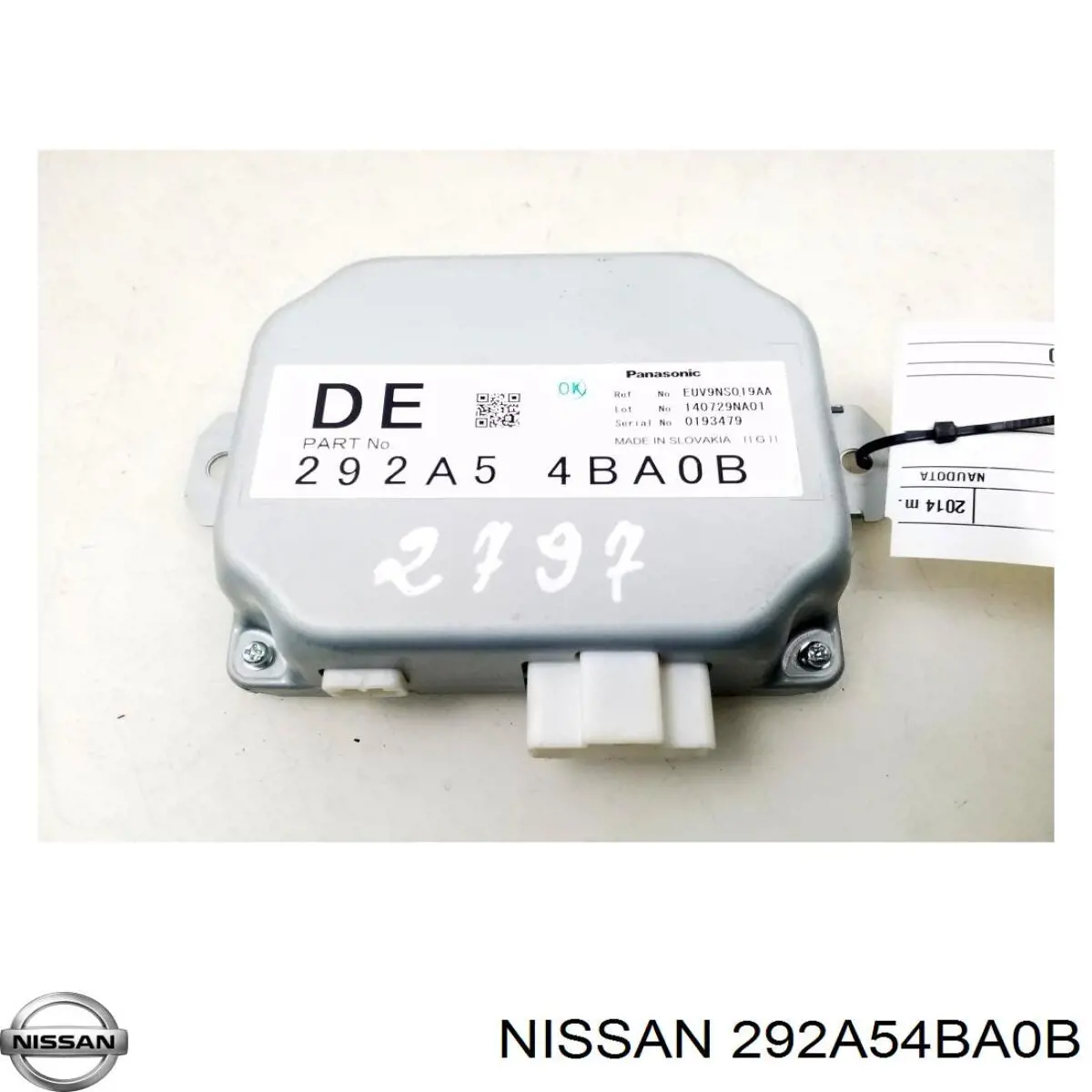 292A54BA0B Nissan/Infiniti Модуль керування камерою