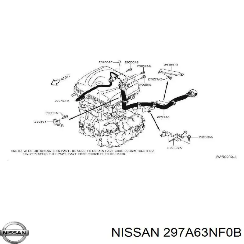  Джгут проводів моторного відсіку Nissan LEAF 