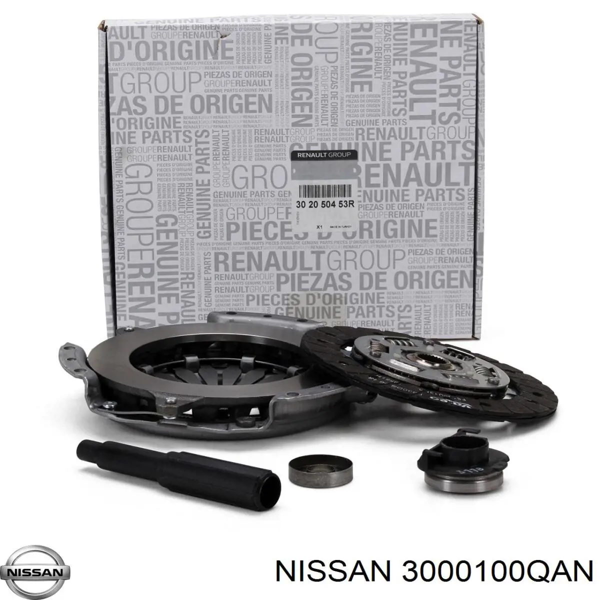 3000100QAN Nissan/Infiniti Зчеплення в зборі