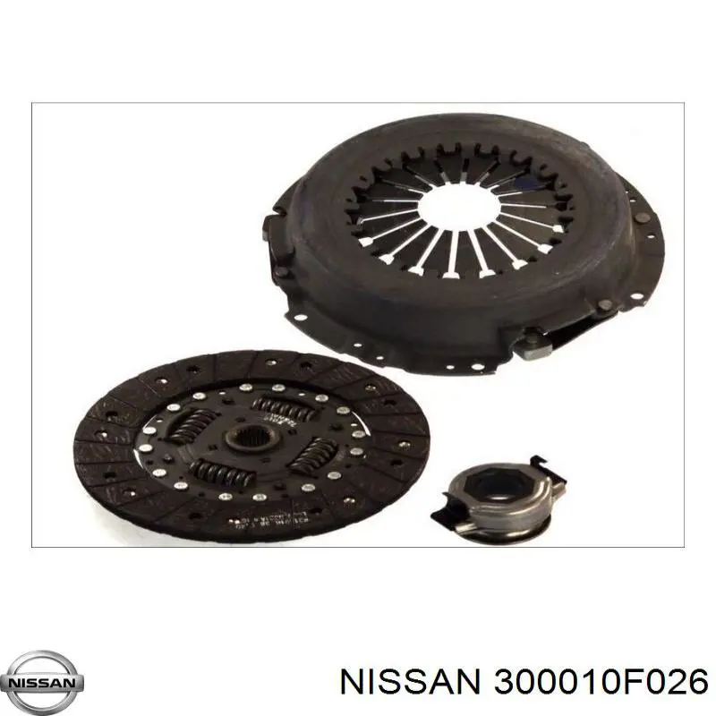 300010F027 Nissan комплект зчеплення (3 частини)