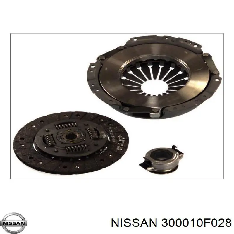 Купити 300010F028 Nissan/Infiniti Комплект зчеплення (диск, корзина, підшипник)