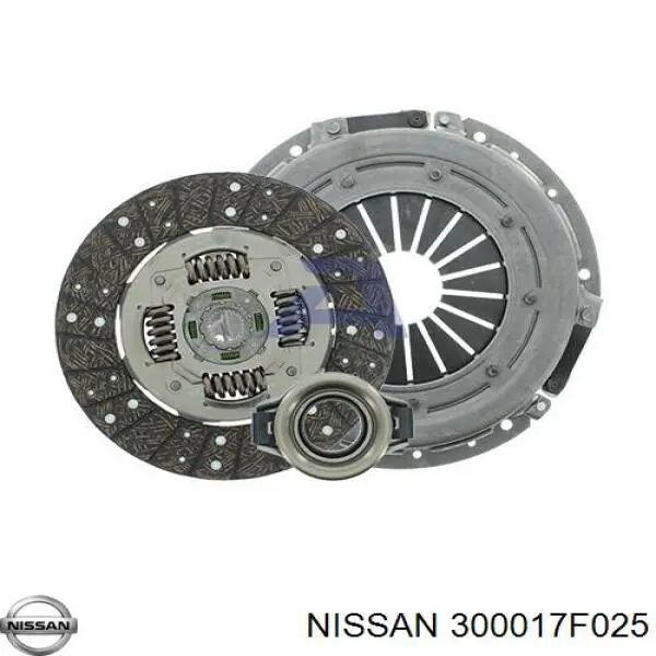 Комплект зчеплення (3 частини) 300017F025 Nissan