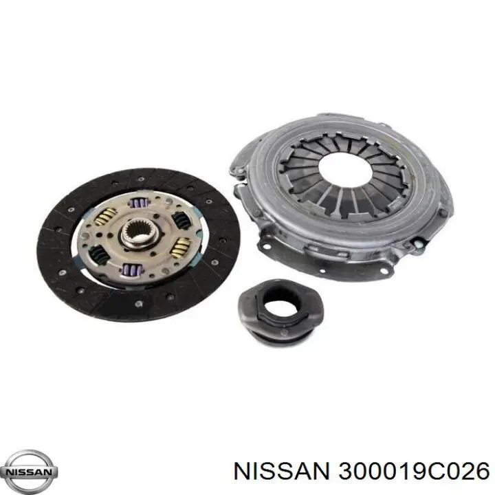 Комплект зчеплення (3 частини) Nissan/Infiniti 300017C328 ціна, від 89.87 USD