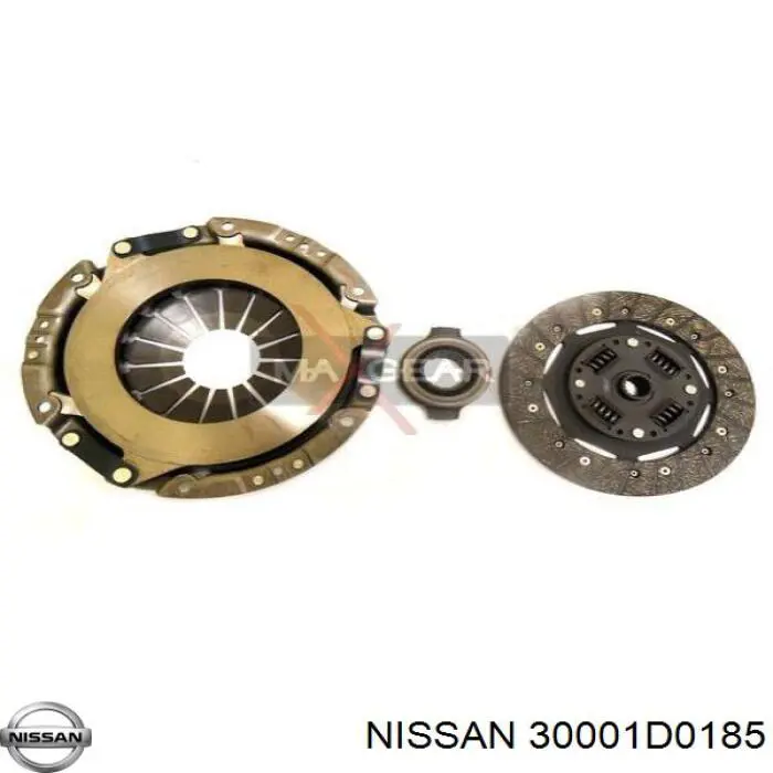Комплект зчеплення (3 частини) Nissan/Infiniti 30001D0185 ціна, від 85.16 USD