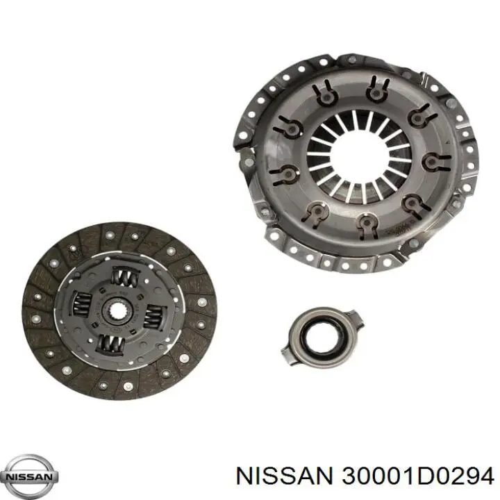 Комплект зчеплення (3 частини) 30001D0294 Nissan