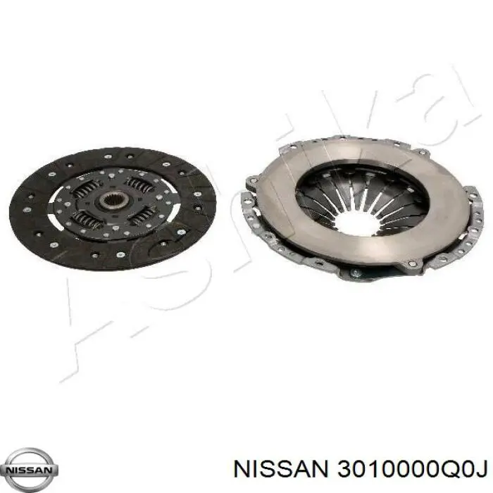 Комплект зчеплення (3 частини) 3010000Q0J Nissan