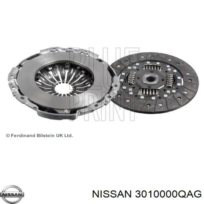 3010000QAG Nissan диск зчеплення