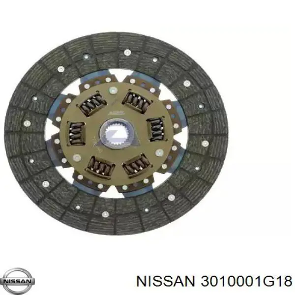 Диск зчеплення 3010001G18 Nissan