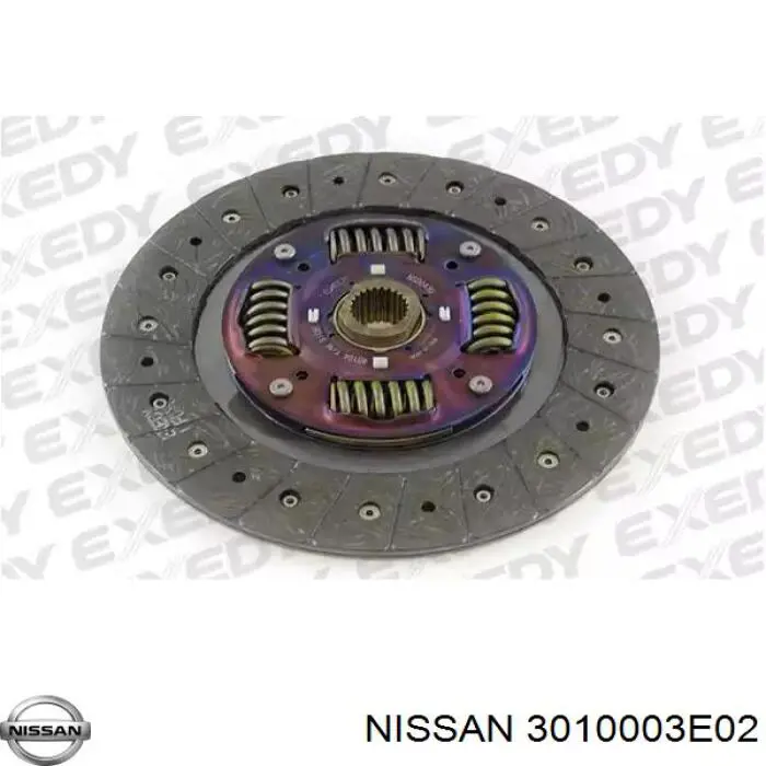 30100Y4000 Nissan диск зчеплення