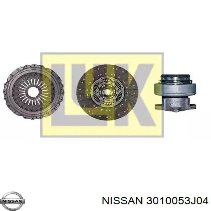 Диск зчеплення 3010053J04 Nissan