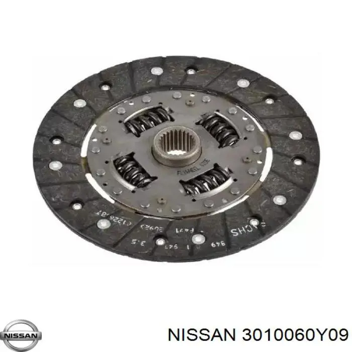 Диск зчеплення 3010060Y09 Nissan