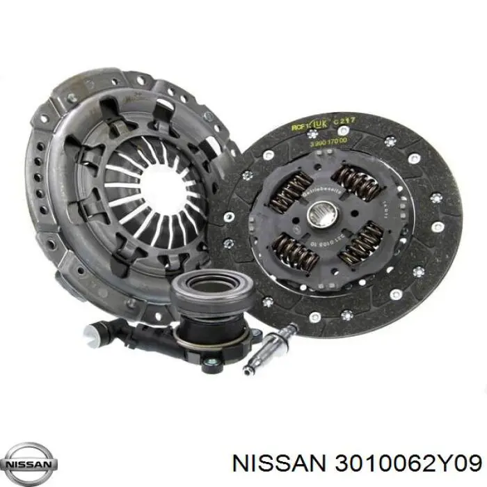 3010062Y09 Nissan диск зчеплення