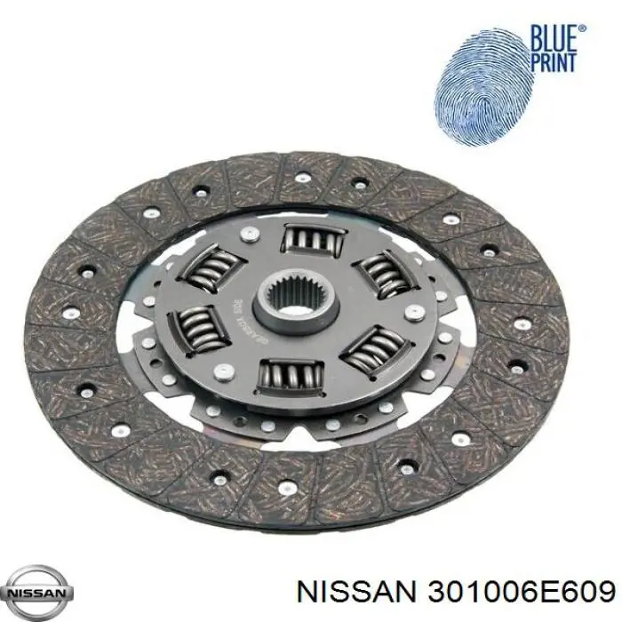301006E609 Nissan диск зчеплення
