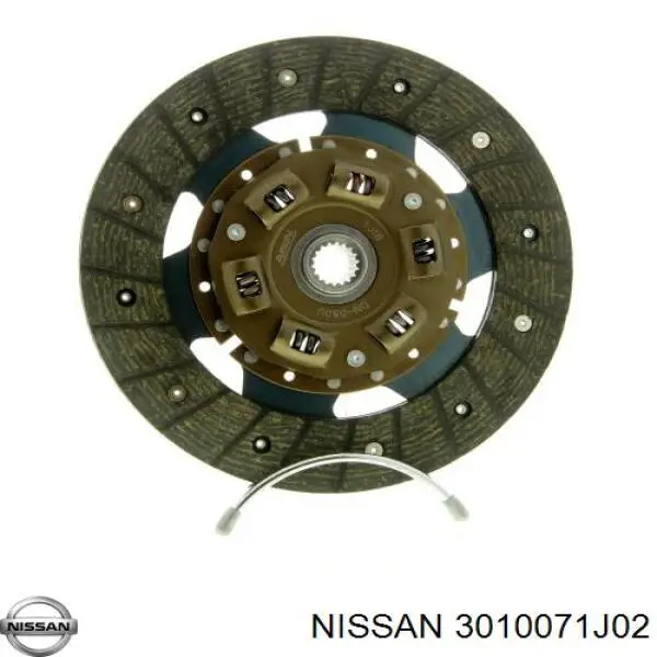 Диск зчеплення 3010071J02 Nissan