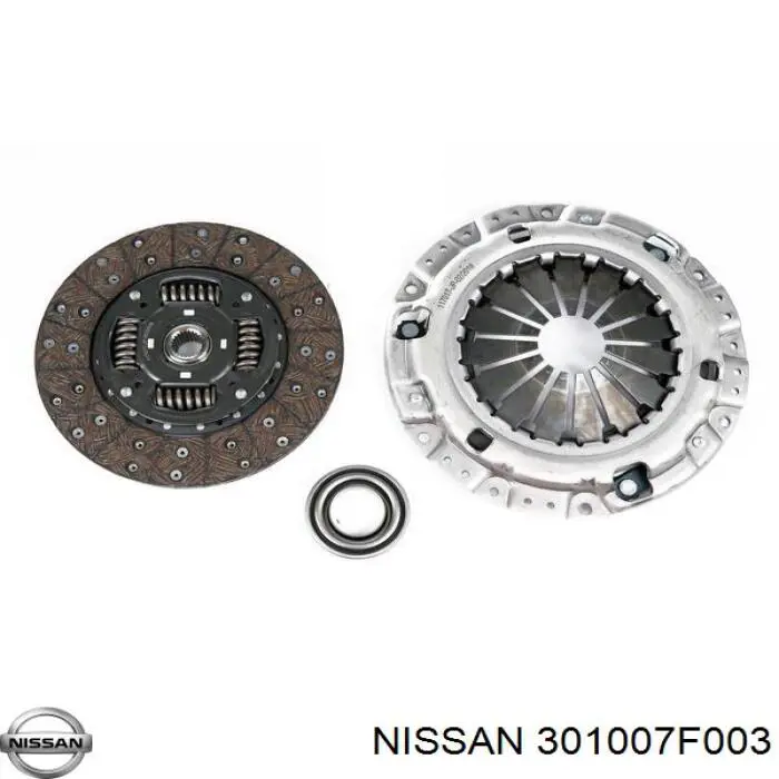 Комплект зчеплення (3 частини) Nissan/Infiniti 301007F003 ціна, від 73.27 USD