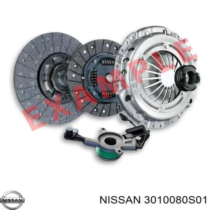 Диск зчеплення 3010080S01 Nissan