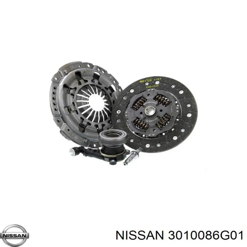 Диск зчеплення 3010086G05 Nissan