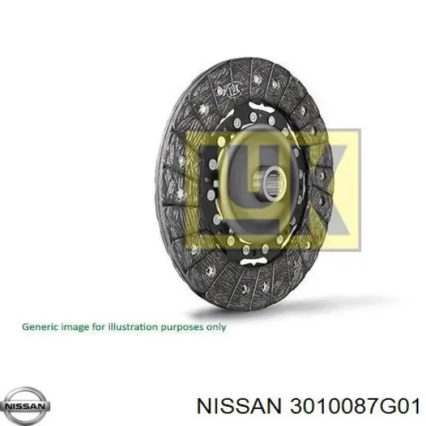 3010087G01 Nissan/Infiniti Диск зчеплення