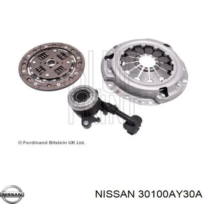 Диск зчеплення 30100AY30A Nissan/Infiniti