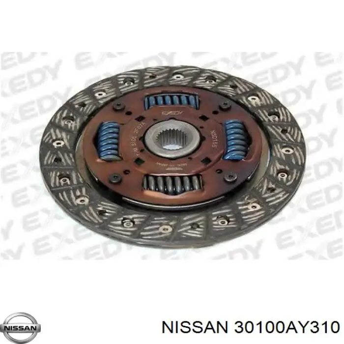 Диск зчеплення 30100AY310 Nissan/Infiniti