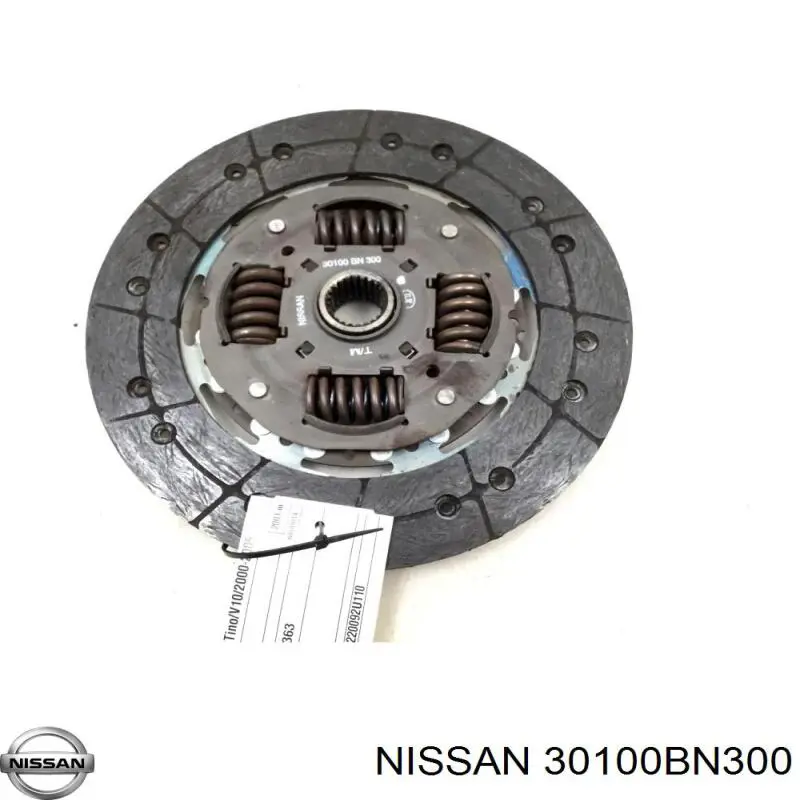 Диск зчеплення 30100BN300 Nissan