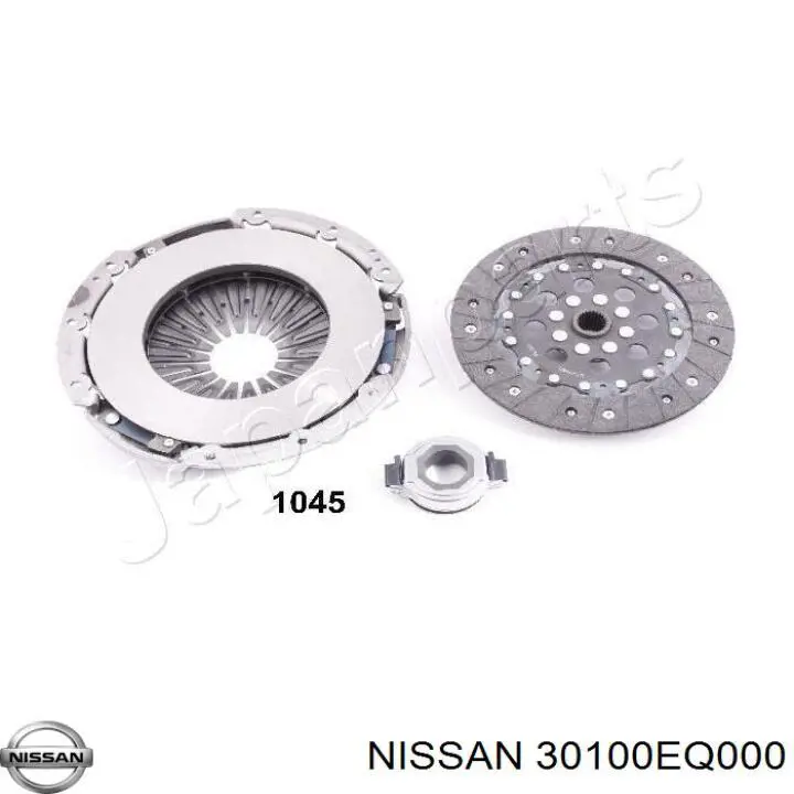 30100EQ000 Nissan комплект зчеплення (3 частини)