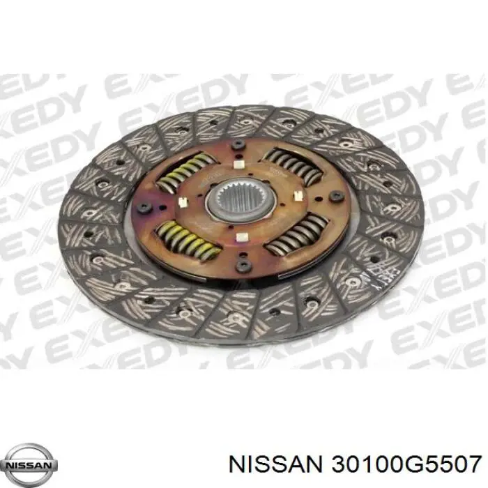 Диск зчеплення 3010005E06 Nissan/Infiniti