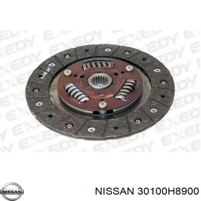 30100H8900 Nissan диск зчеплення