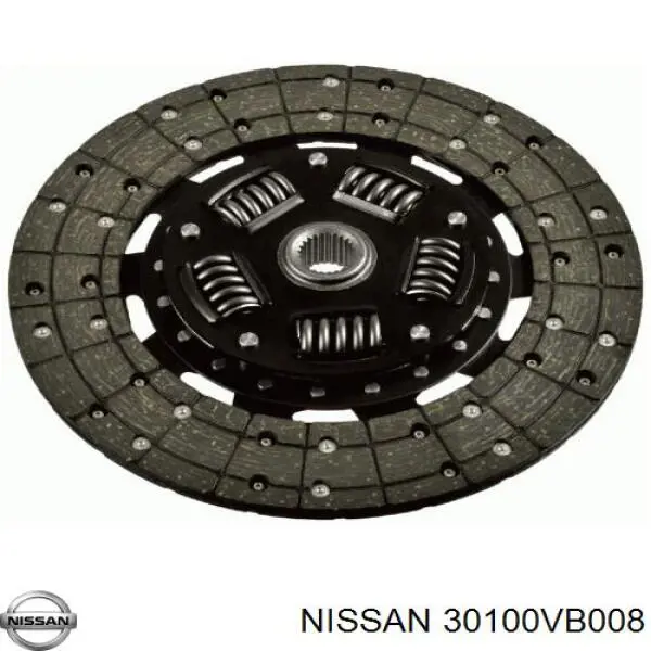 30100VB008 Nissan диск зчеплення