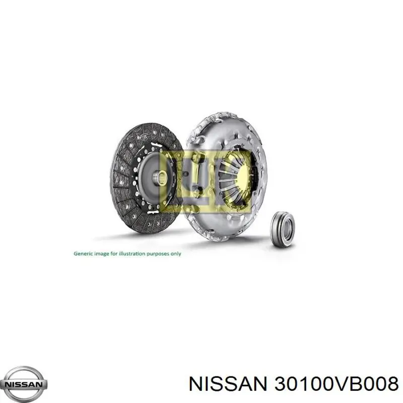 Купити 30100VB008 Nissan/Infiniti Диск зчеплення