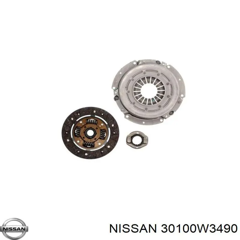 30100W3490 Nissan диск зчеплення
