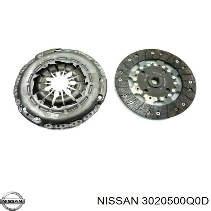 Купити 3020500Q0D Nissan/Infiniti Корзина зчеплення